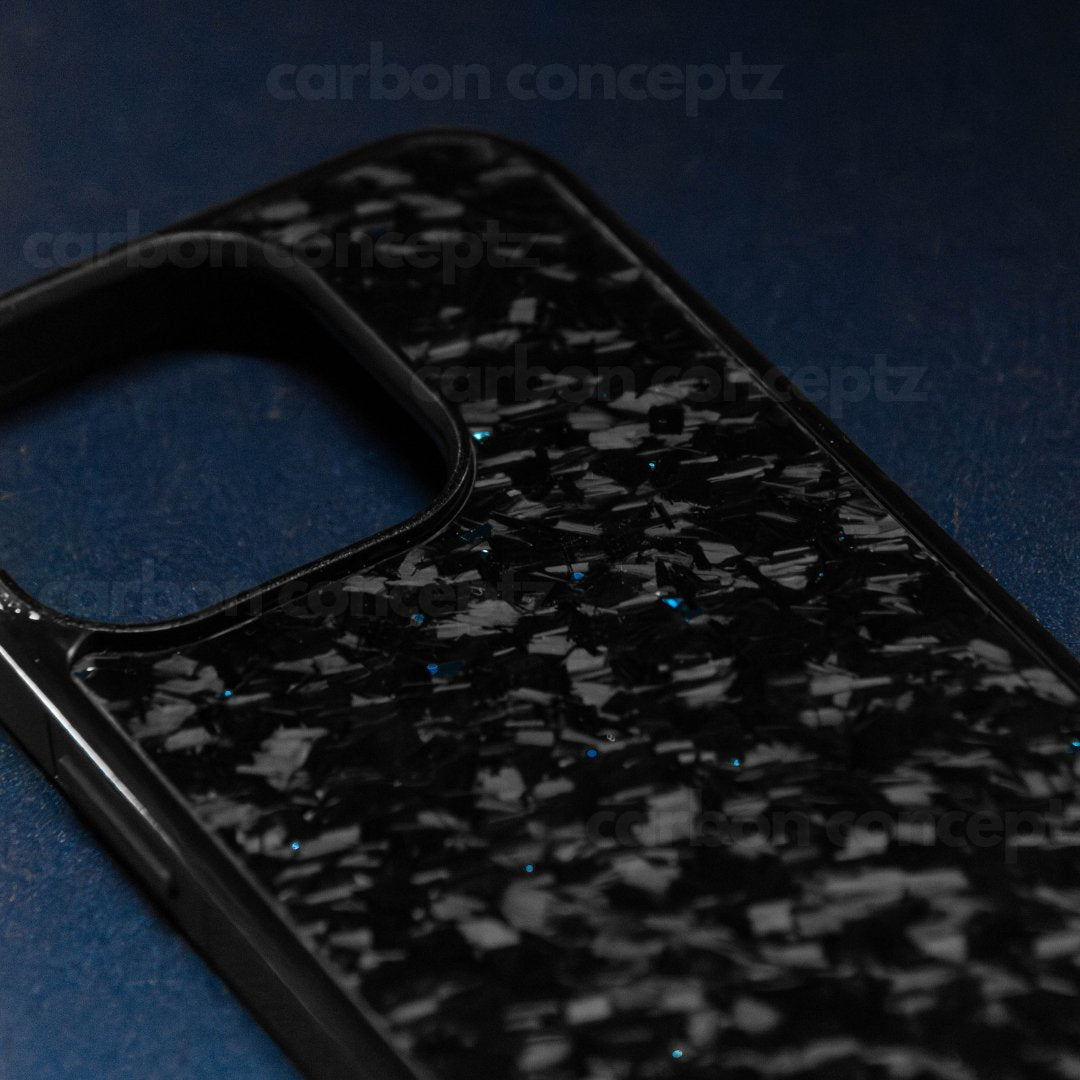 FORGED Carbon Fiber iPhone Case - Blue Forged - Carbon Conceptz - Phone Holders & Mounts