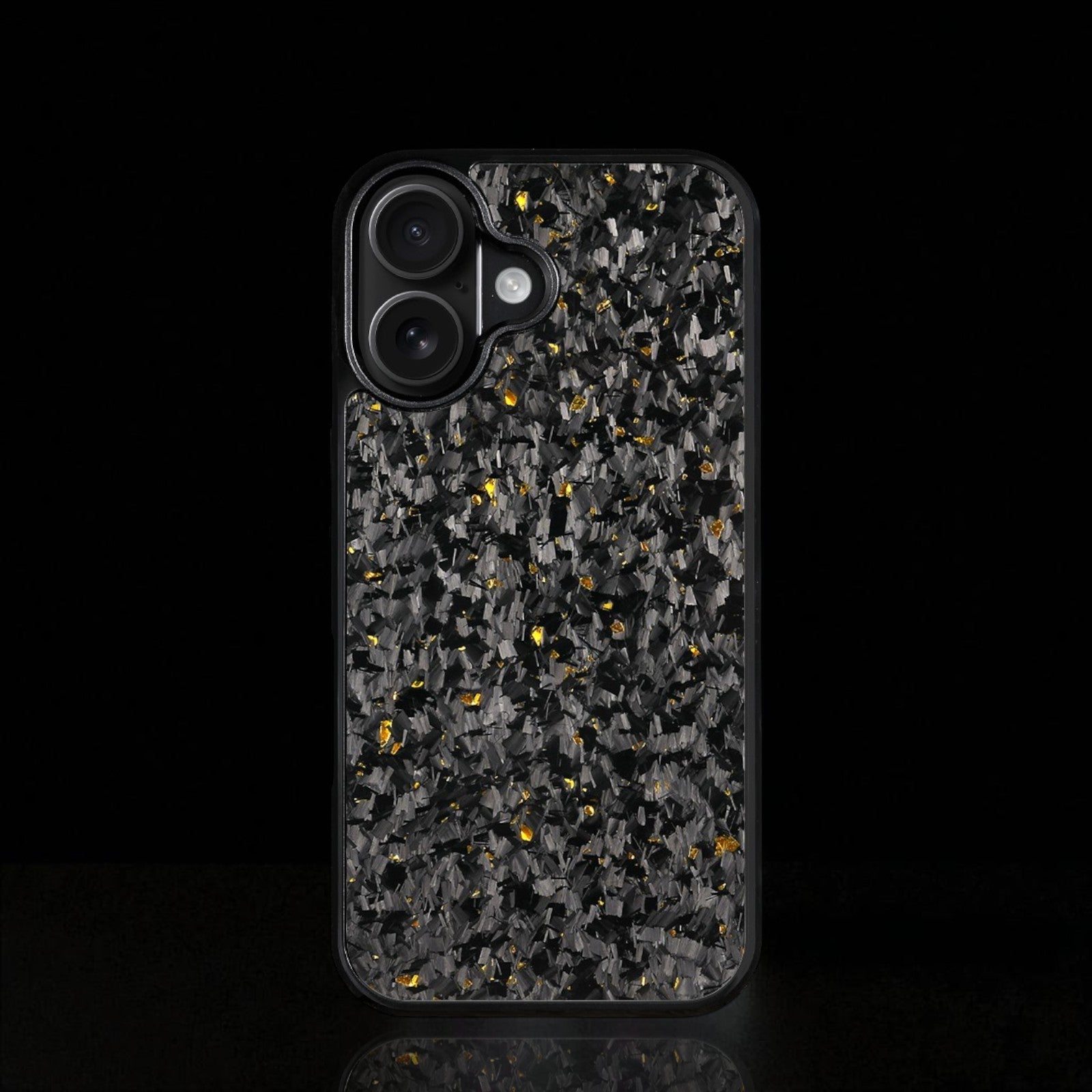 FORGED Carbon Fiber iPhone Case - Gold Forged - Carbon Conceptz - Phone Holders & Mounts
