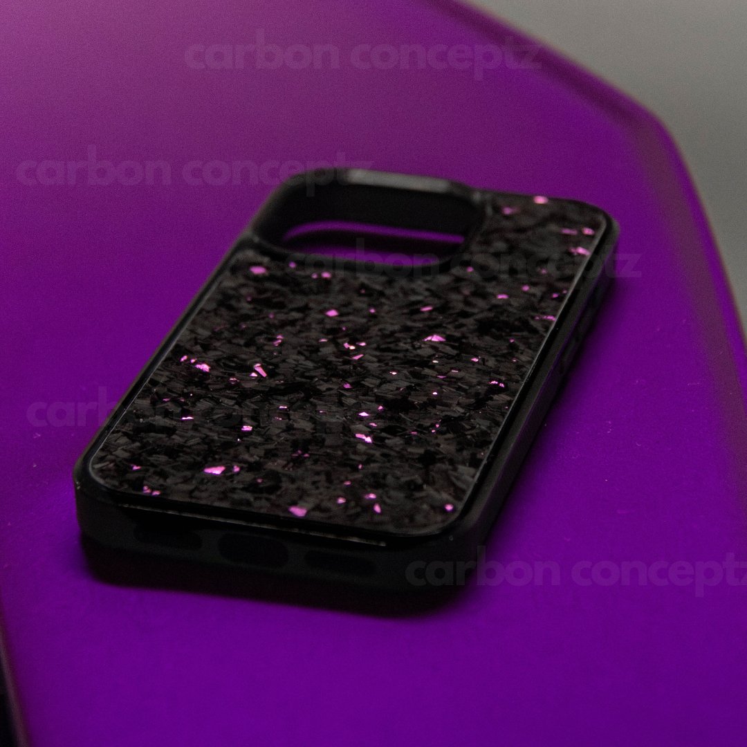 FORGED Carbon Fiber iPhone Case - Purple Forged - Carbon Conceptz - Phone Holders & Mounts