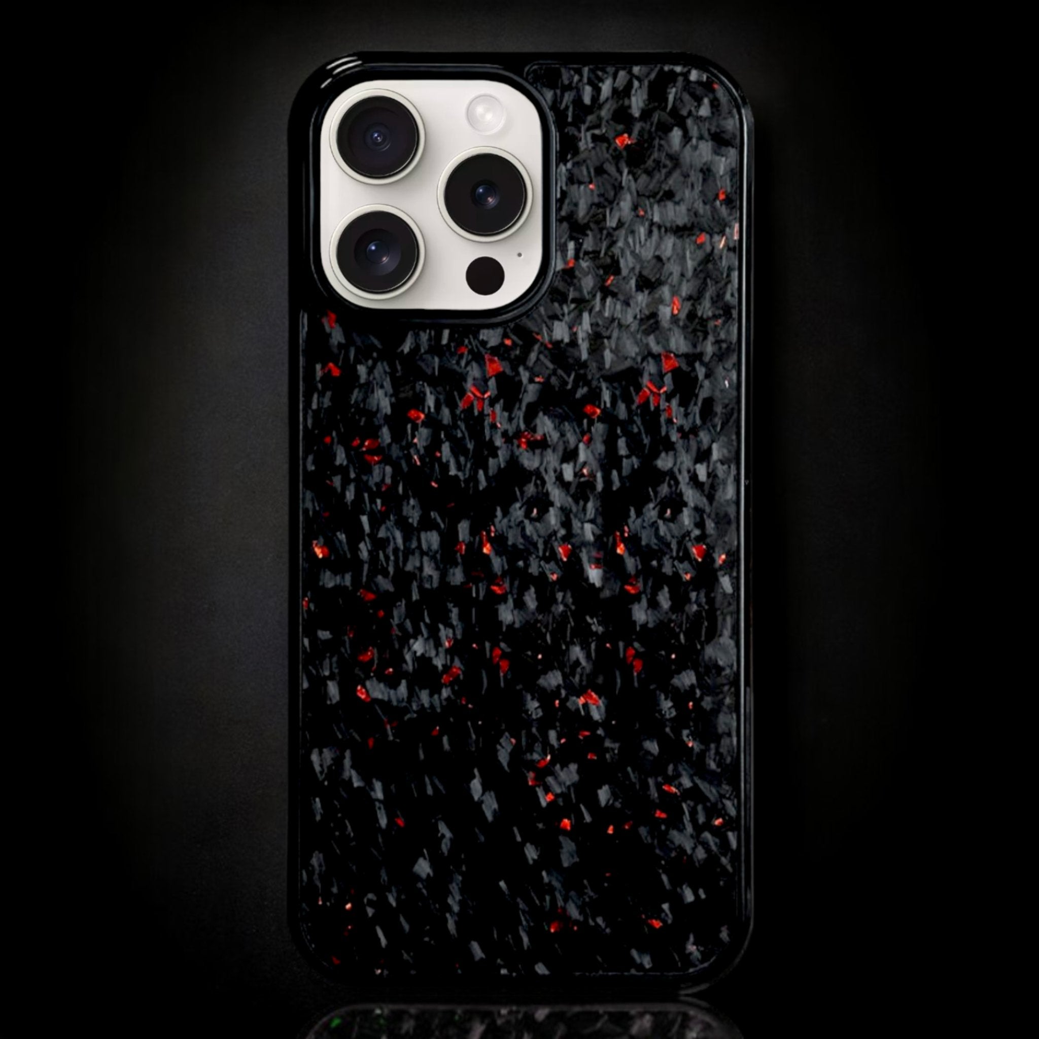 FORGED Carbon Fiber iPhone Case - Red Forged - Carbon Conceptz - Phone Holders & Mounts