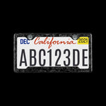 Forged Carbon Fiber License Plate - Classic Forged - Carbon Conceptz - 