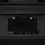 Forged Carbon Fiber License Plate - Purple Forged - Carbon Conceptz - 