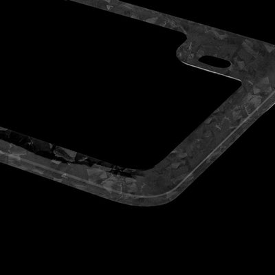 Forged Carbon Fiber Motorcycle License Plate Frame | Classic Forged - Carbon Conceptz - 