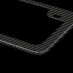 Forged Carbon Fiber Motorcycle License Plate Frame | Classic Twill - Carbon Conceptz - 