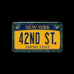 Forged Carbon Fiber Motorcycle License Plate Frame | Green Forged - Carbon Conceptz - 