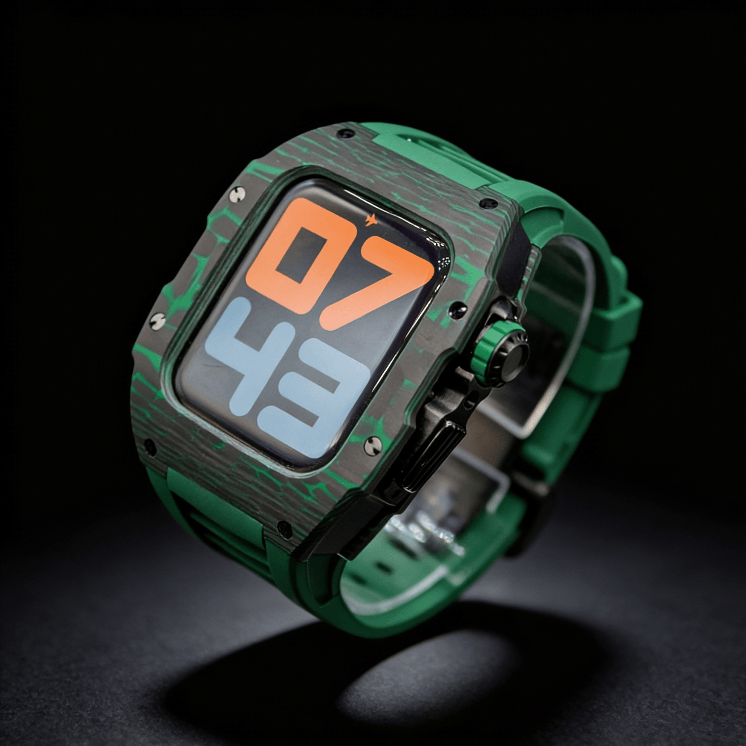 Forged Emerald Watch Case - Carbon Conceptz - Apple Watch Case