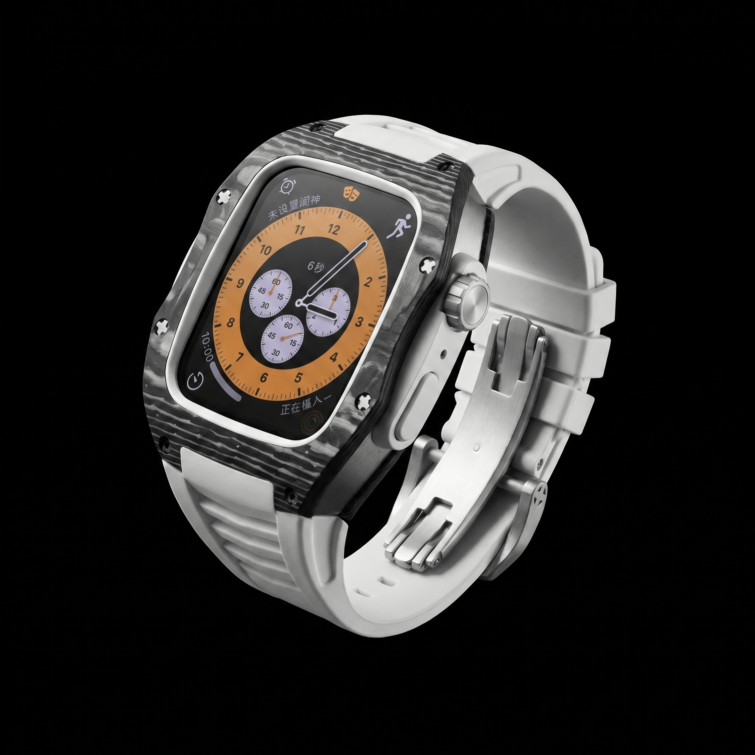 Forged Pearl Watch Case - Carbon Conceptz - Apple Watch Case