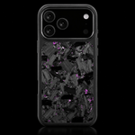 Fusion Bold Forged Carbon Fiber iPhone Case — Black / Purple - Carbon Conceptz - iPhone Case