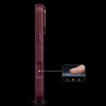 Fusion Bold Forged Carbon Fiber iPhone Case — Burgundy - Carbon Conceptz - iPhone Case