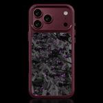 Fusion Bold Forged Carbon Fiber iPhone Case — Burgundy - Carbon Conceptz - iPhone Case