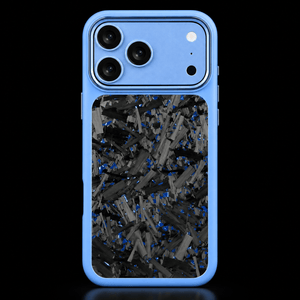 Fusion Bold Forged Carbon Fiber iPhone Case — Light Blue - Carbon Conceptz - iPhone Case