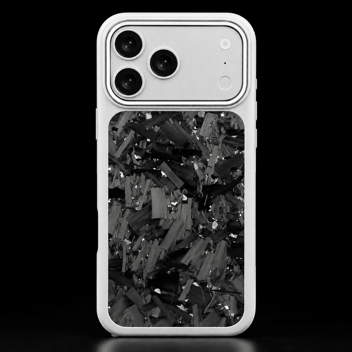 Fusion Bold Forged Carbon Fiber iPhone Case — White - Carbon Conceptz - iPhone Case