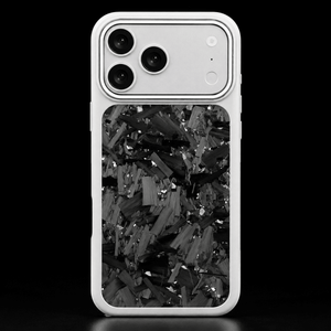 Fusion Bold Forged Carbon Fiber iPhone Case — White - Carbon Conceptz - iPhone Case