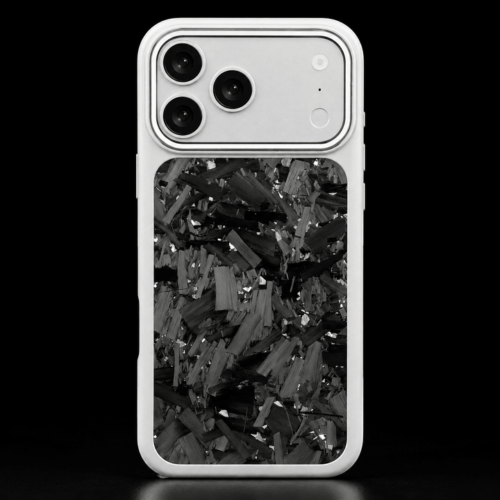 Fusion Bold Forged Carbon Fiber iPhone Case — White - Carbon Conceptz - iPhone Case