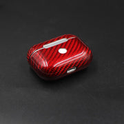 Gloss RED Classic Carbon Fiber AirPods Case - Carbon Conceptz - 