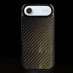 Gold Classic Carbon Fiber iPhone Case - Carbon Conceptz - 