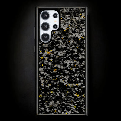 FORGED Carbon Fiber Galaxy Case - Gold Forged