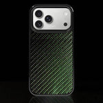 Green Classic Carbon Fiber iPhone Case - Carbon Conceptz - 
