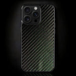 Green Classic Carbon Fiber iPhone Case - Carbon Conceptz - 