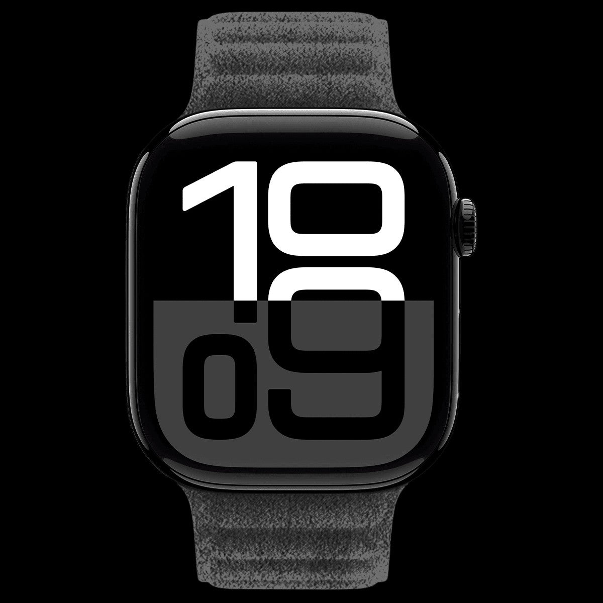 Grey Alcantara Magnetic Watch Band | Apple Watch - Carbon Conceptz - 
