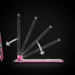 The Pivot Ghost Pink — adjustable stand angles