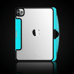 The Pivot Ghost Blue — transparent back with camera cutout