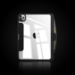 The Pivot Ghost Black — transparent back with camera cutout