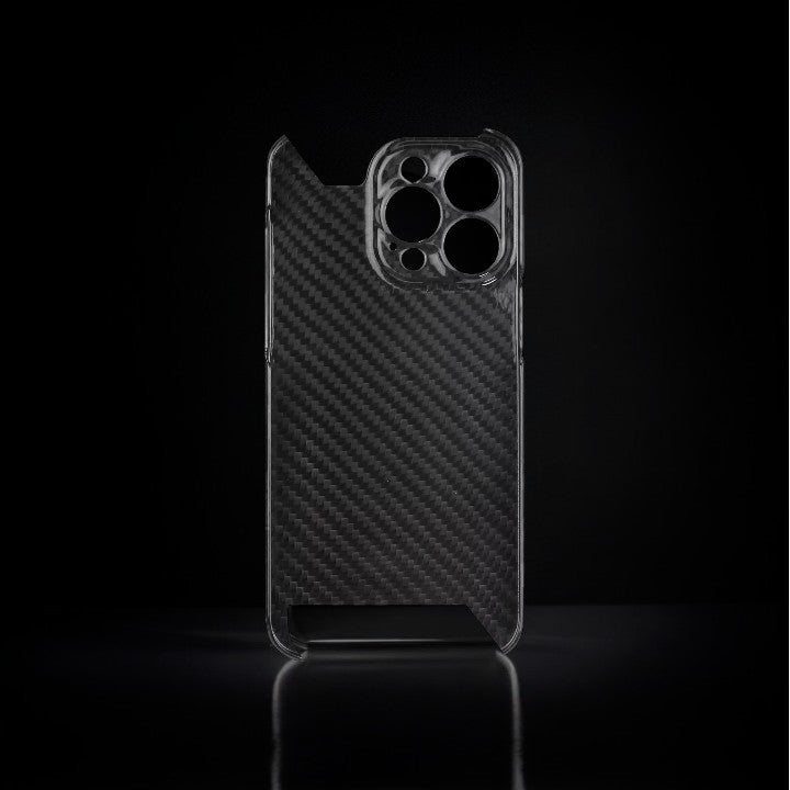 Skeletal Blue Forged Carbon iPhone Case - Carbon Conceptz - Phone Holders & Mounts