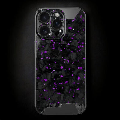 Skeletal Purple Forged Carbon iPhone Case - Carbon Conceptz - Phone Holders & Mounts