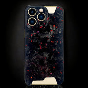 Skeletal Red Forged Carbon iPhone Case - Carbon Conceptz - Phone Holders & Mounts