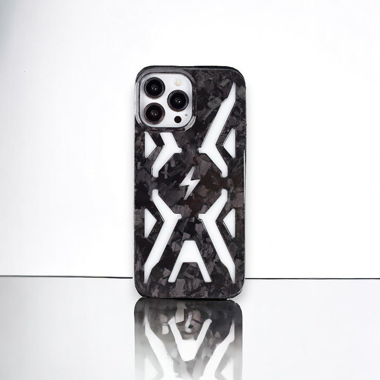 Skeletal V1 Forged Carbon iPhone Case - Carbon Conceptz - Phone Holders & Mounts