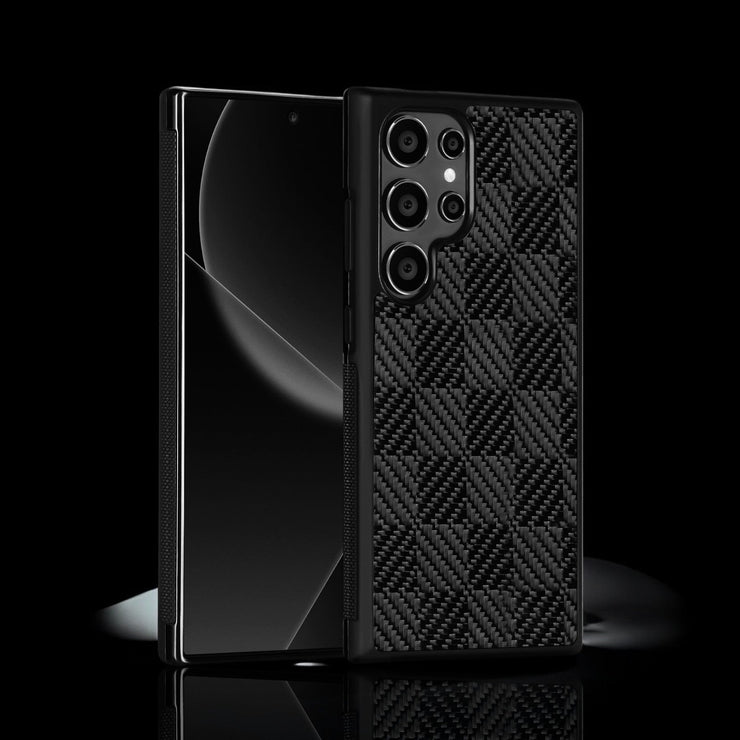 Stealth Grid Carbon Fiber Galaxy Case | Limited Edition - Carbon Conceptz - 