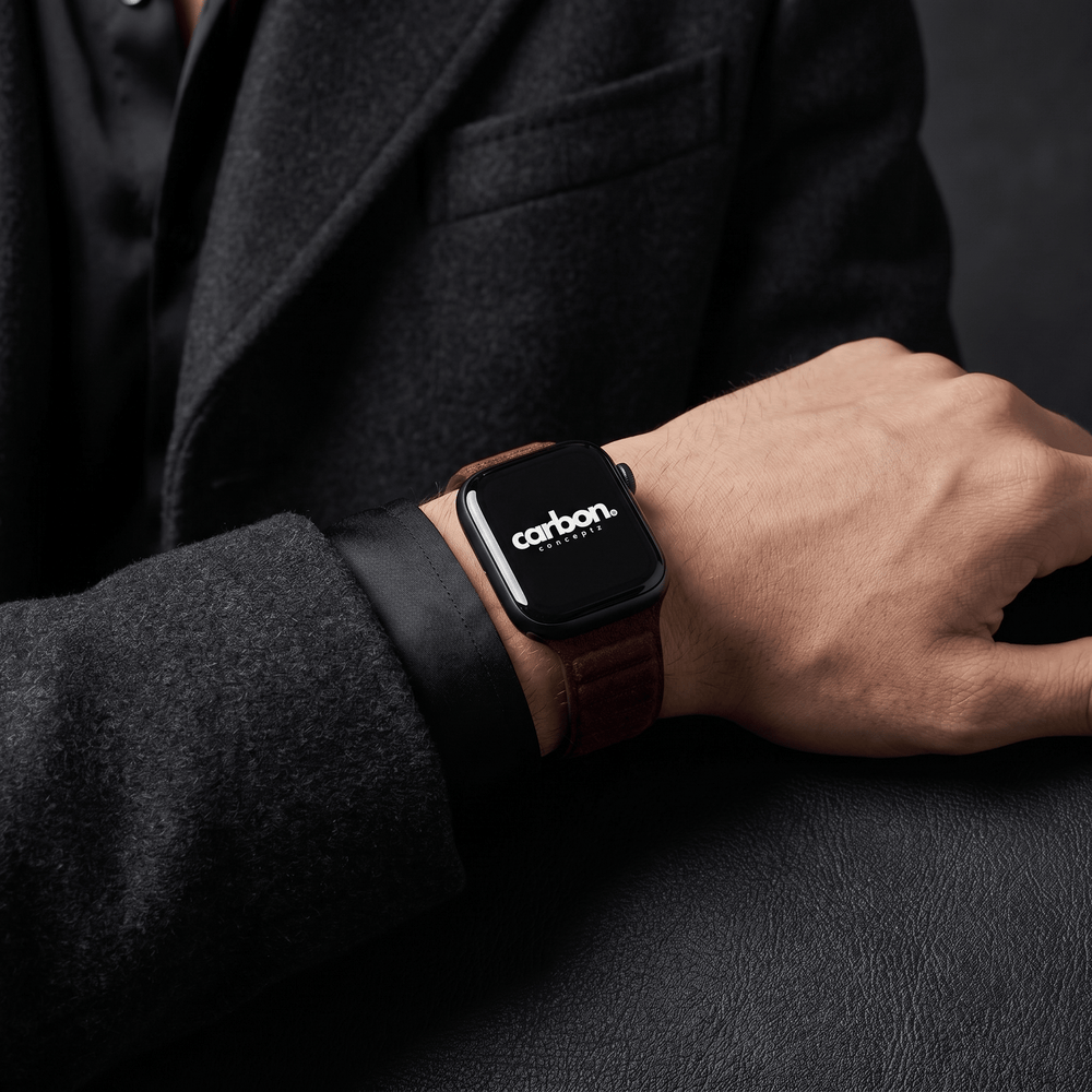 Suede Alcantara Apple Watch Band