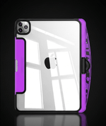 The Pivot™ iPad Keyboard Case — Ghost Purple - Carbon Conceptz - iPad Keyboard Case