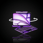 The Pivot™ iPad Keyboard Case — Ghost Purple - Carbon Conceptz - iPad Keyboard Case