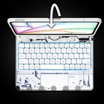 The Pivot™ iPad Keyboard Case — Ghost White - Carbon Conceptz - iPad Keyboard Case