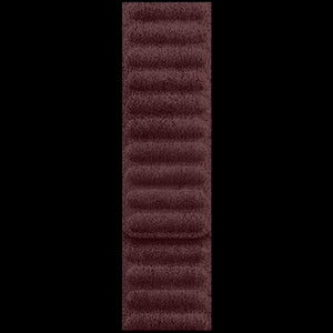 Wine Red Alcantara Magnetic Watch Band | Apple Watch - Carbon Conceptz - 